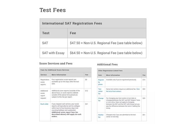 中国雅思报名费用,托福雅思考试费用