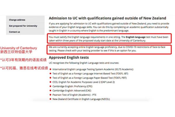 上海贤达SQA留学办公室留学语言成绩模板