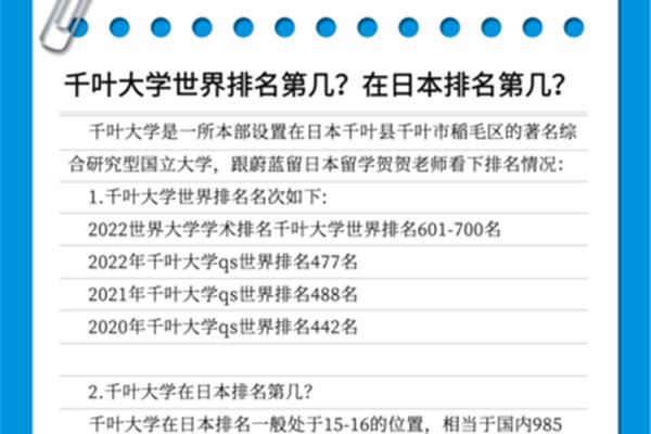 日本千叶大学博士申请,日本千叶大学研究生入学考试