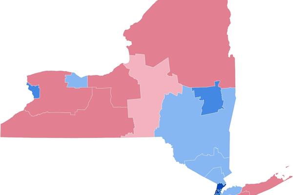 USA 纽约州地图,美国纽约州雪城在哪里?