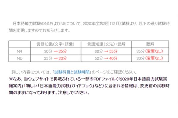 日语n5考试报名时间