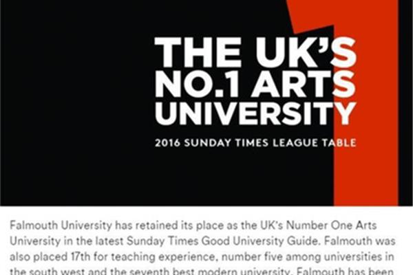 英国创意艺术大学qs排名