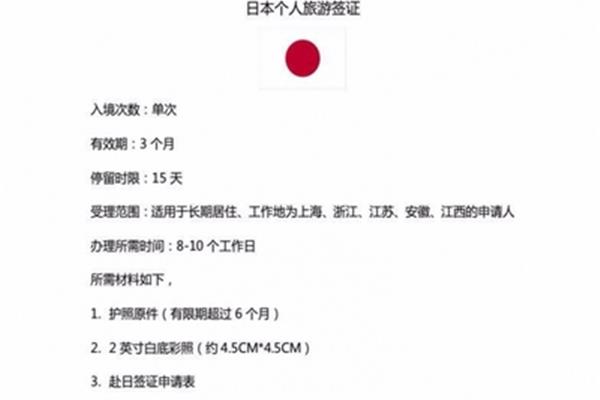 办理日本签证需要准备哪些材料?申请日本签证需要什么条件?