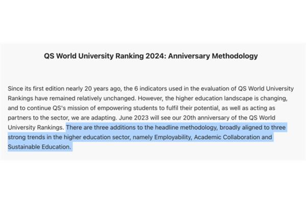 大学2024qs排名,qs世界大学排名2024