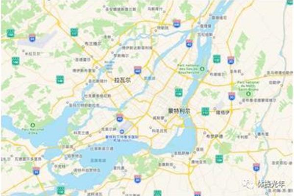 加拿大蒙特利尔地图,世界上、最浪漫的城市?