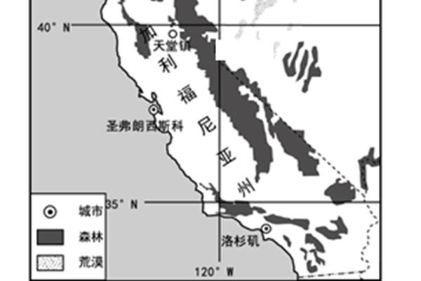 USA 加利福尼亚州气候,美国学生经常去的州的气候详细说明